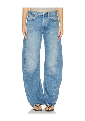 AGOLDE Spiral Jean in Blue. Size 24. Also in 25, 26, 27, 28, 30, 31, 32, 33.