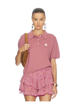 Isabel Marant Etoile Althea Top in Mauve. Size 38/6. Also in 34/2, 36/4, 40/8, 42/10.