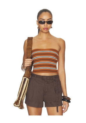 HEARTLOOM Byron Top in Cognac. Size XS. Also in S, M, L.
