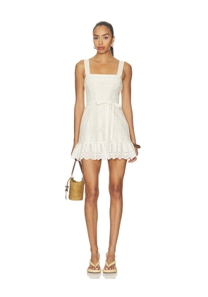 HEARTLOOM Meredith Romper in Ivory. Size XS. Also in S, M, L, XL.