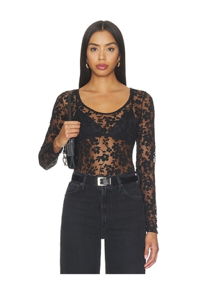 Free People X Intimately Early Sunsets Layering Top in Black. Size XS. Also in S, M, L, XL.