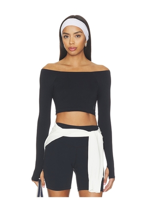 Free People x FP Movement High Plank Ots Layer Top in Black. Size XS/S. Also in M/L, XL.