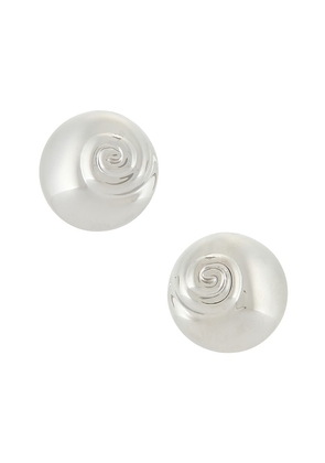 Heaven Mayhem Mare Earrings in Metallic Silver.