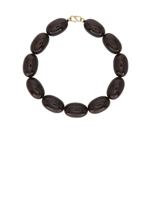 Heaven Mayhem Isola Necklace in Brown.