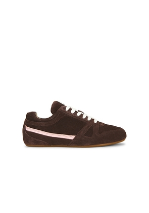 Isabel Marant Senny Low Sneaker in Chocolate. Size 37. Also in 38, 39, 40.