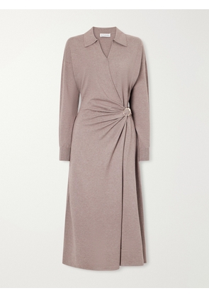 Altuzarra - Ellington Draped Jersey Maxi Dress - Neutrals - x small,small,medium,large,x large