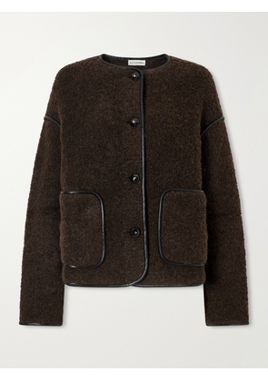 Altuzarra - Irving Alpaca-blend Jacket - Brown - XS/S,M/L