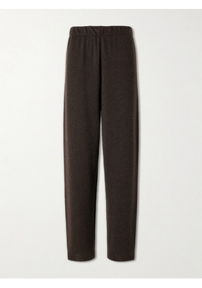 The Row - Parvi Cashmere Tapered Pants - Brown - xx small,x small,small,medium