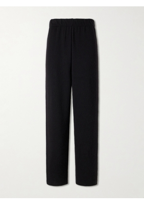 The Row - Parvi Cashmere Tapered Pants - Black - xx small,x small,small,medium,large