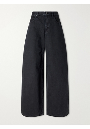 Nili Lotan - Terese Mid-rise Wide-leg Jeans - Black - US00,US0,US2,US4,US6,US8,US10,US12,US14