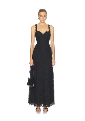 L'AGENCE Sutton Lace Maxi Dress in Black. Size 2. Also in 0, 4, 6, 8, 10.