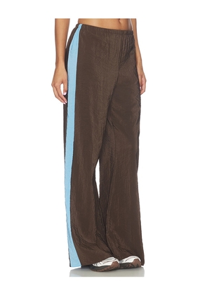 La Ligne Side Stripe Pant in Brown. Size S. Also in XXS, XS, M, L, XL.
