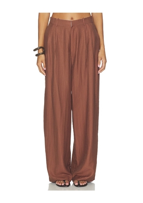 Mother of All Hedi Pant in Brown. Size XS. Also in S, M, L, XL.