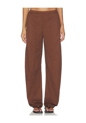 Lovers and Friends Maggie Pant in Chocolate. Size XXS. Also in XS, S, M, L, XL.