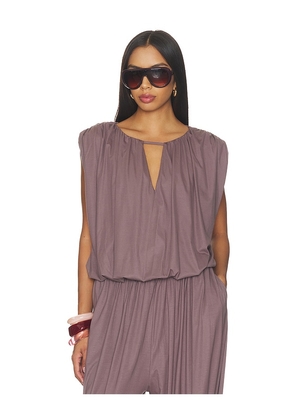 Line & Dot Diane Knit Top in Mauve. Size XS. Also in S, M, L.