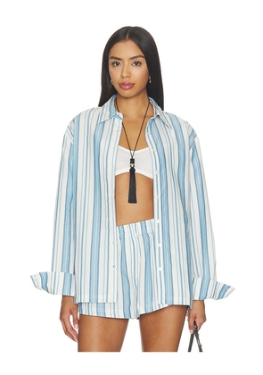 Lovers and Friends Saylor Top in Blue. Size XXS. Also in XS, S, M, L, XL.