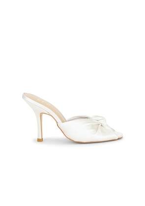 LPA Nicoletta Mule in Ivory. Size 6. Also in 6.5, 7, 7.5, 8, 8.5, 9, 9.5, 10.