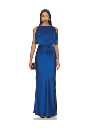 Lovers and Friends Clea Gown in Navy. Size XXS. Also in XS, S, M, L, XL.