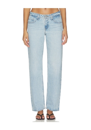 LEVI'S Low Straight Jeans in Blue. Size 24. Also in 25, 26, 27, 28, 29, 30, 31, 32.