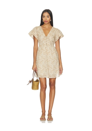 PAIGE Kinga Mini Dress in Neutral. Size XXS. Also in XS, S, M, L, XL.