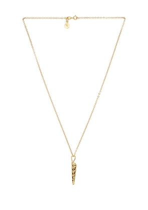 Studio Conchita Espina Oro Necklace in Metallic Gold.