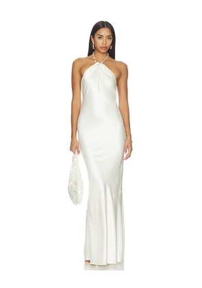 retrofete Anat Dress in Cream. Size XS. Also in S, M, L, XL.