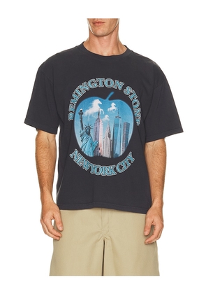 Remington Stone Bad Apple Tee in Black. Size XS. Also in S, M, L, XL/1X.