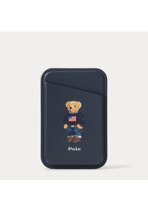 Polo Bear Leather Card Case With MagSafe