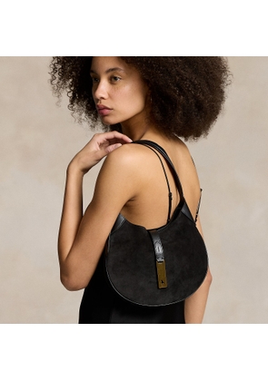Polo ID Suede Small Shoulder Bag