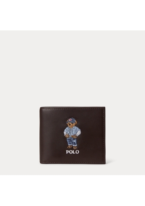 Polo Bear Leather Billfold Wallet