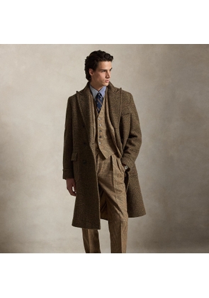 The Herringbone Tweed Polo Coat