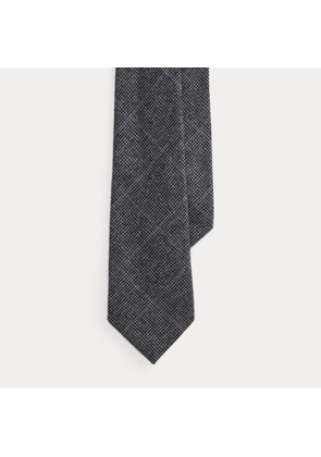 Mini-Tick-Weave Wool-Cashmere Tie