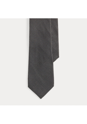 Micro-Dot Cashmere-Silk Tie