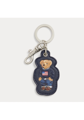 Polo Bear Leather Key Fob