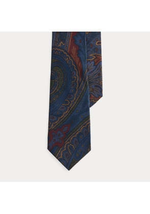 Paisley-Print Silk Tie