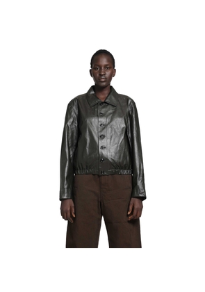 Soft Leather Blouson Jacket