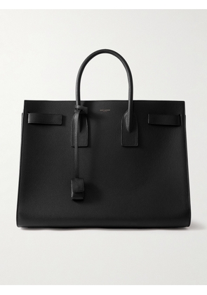 SAINT LAURENT - Sac de Jour Large Full-Grain Leather Tote Bag - Men - Black