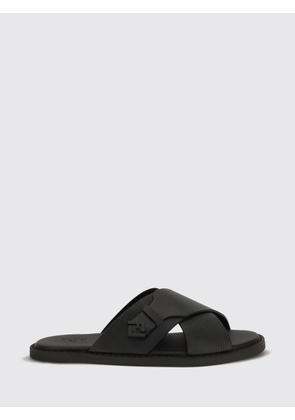 FENDI Sandals Men color Black