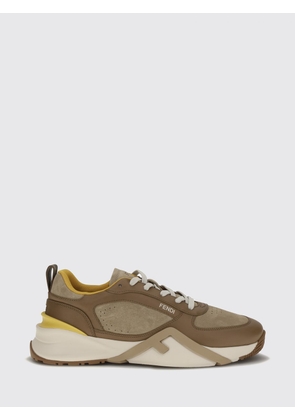 FENDI Sneakers Men color Brown
