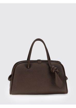 JACQUEMUS Le Turismo Handbag in Grained Leather with Decorative Knot
