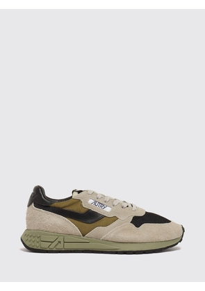 AUTRY Reelwind Sneakers in Leather and Nylon with Worn Effect