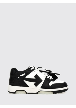 Off-White Out Of Office Bicolor Smooth Leather Low-Top Sneakers with Tag