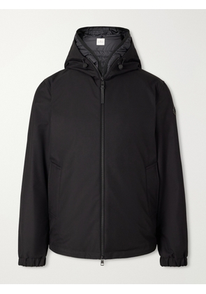 Moncler - Shell-Trimmed Twill Down Jacket - Men - Black - 1