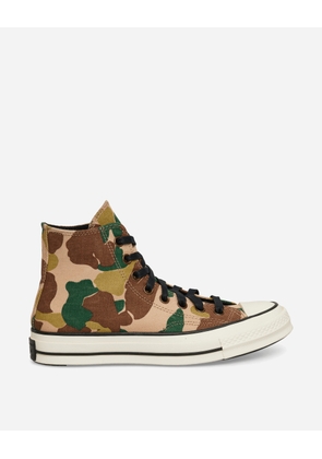 Chuck 70 High Archival Camo Sneakers Warm Quarry / Creeping Forest