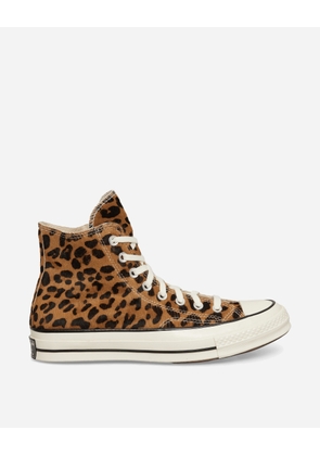 Chuck 70 Leopard Pony Hair Sneakers Black / Natural Ivory