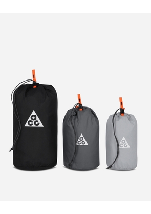 ACG Stuff Sack 3-Pack Black / Safety Orange / Summit White