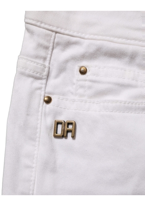 Daniele Alessandrini White Cotton Stretch Skinny Denim Jeans - W29