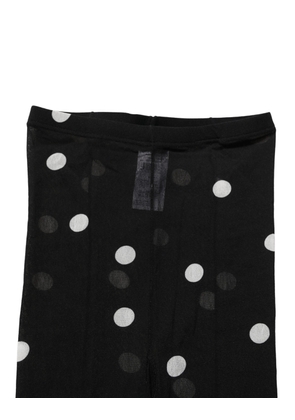Dolce & Gabbana Black Polka Dot Tights Stockings Pantyhose Socks - M