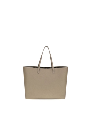 Fendi Beige Calf Leather Bos Taurus Shoulder Bag