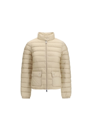 Moncler Beige Polyamide Full-Length Jacket - 1